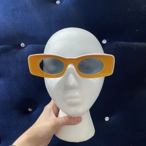Trendy Yellow Sunglasses